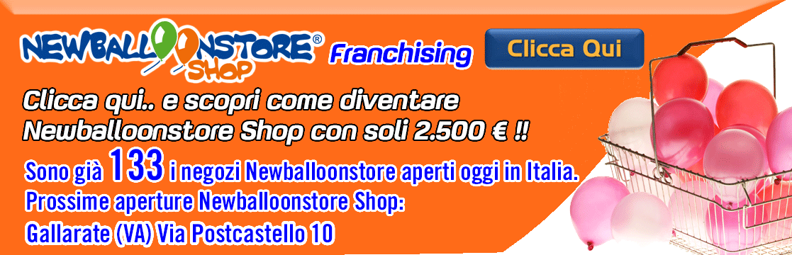 NEGOZI FRANCHISING NEWBALLOONSTORE