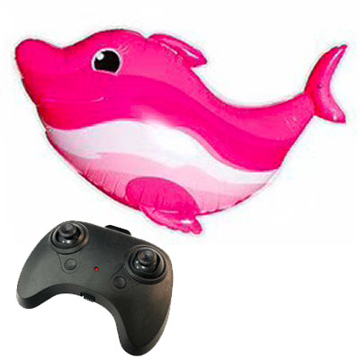 delfino-rosa-radiocomandato-newballoonstore