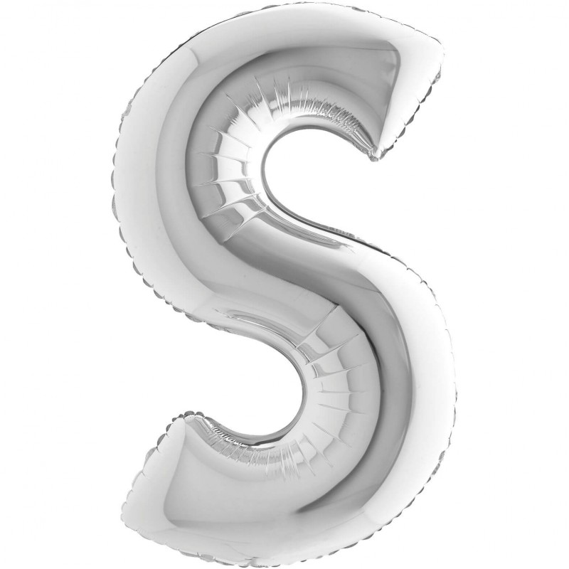 pallone-mylar-100cm-lettera-s-newballoonstore
