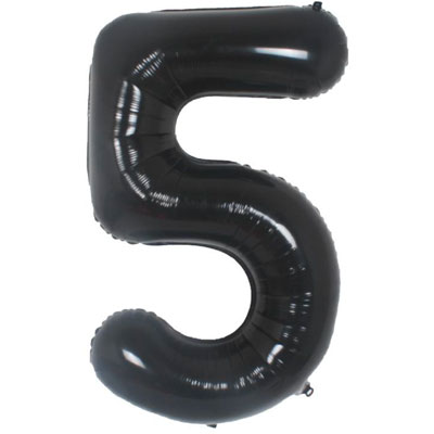 pallone-numero-5-nero
