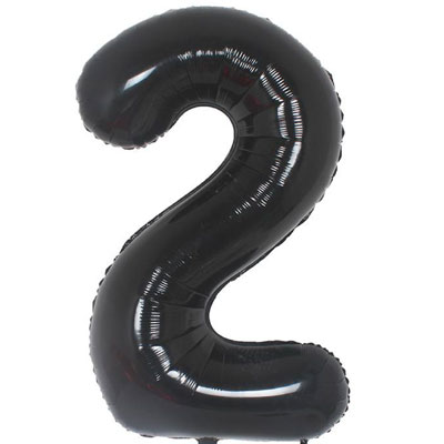 pallone-numero-2-nero