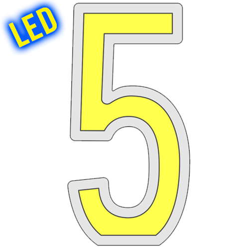 numeri-led-5