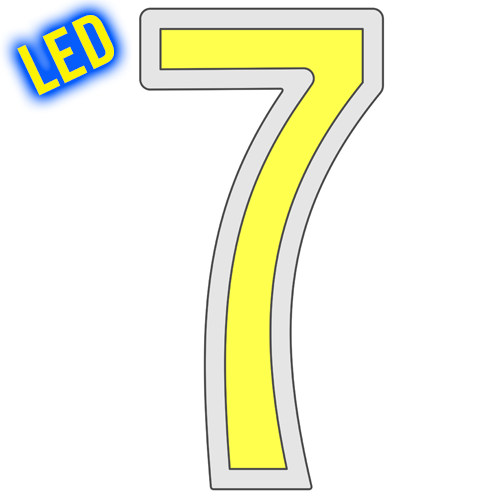 numeri-led-7