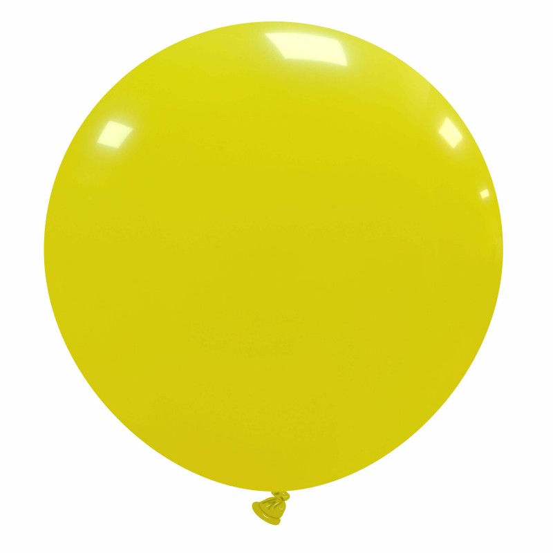 pallone gigante 80 cm giallo