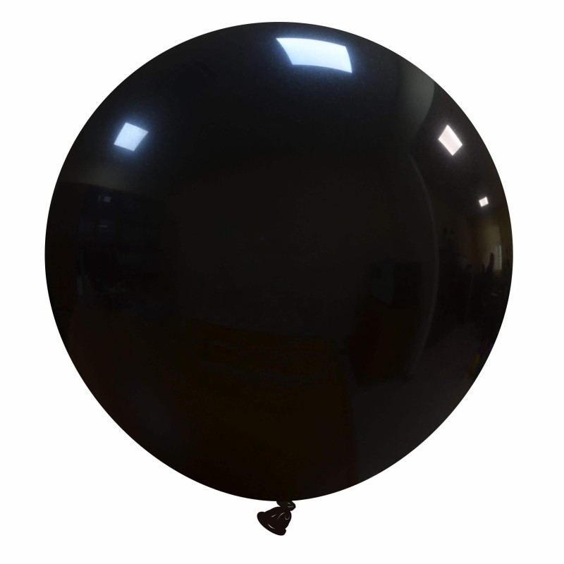 pallone gigante 80 cm nero