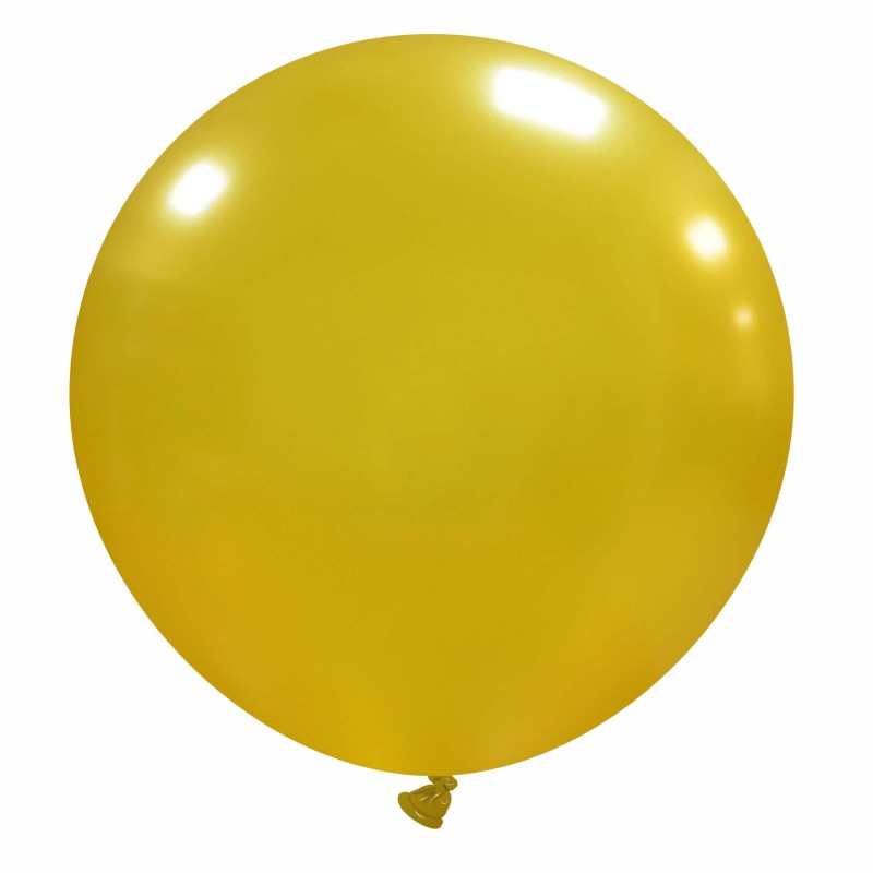 pallone gigante 80 cm oro