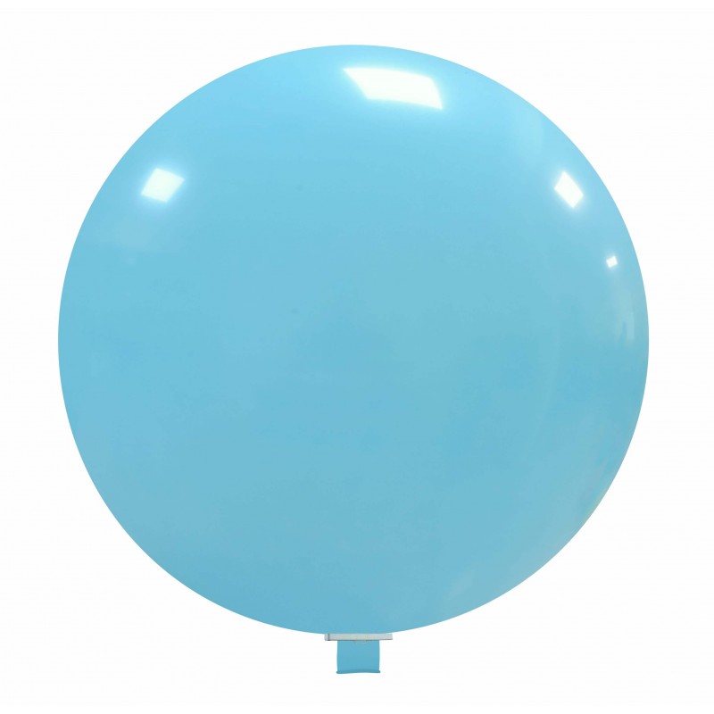palloncino gigante 85 cm azzurro
