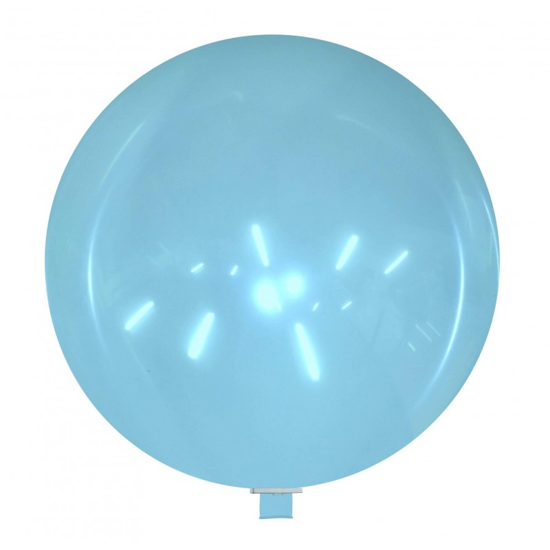 palloncino gigante 85 cm azzurro cristallo