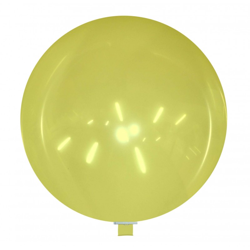 palloncino gigante 85 cm giallo cristallo