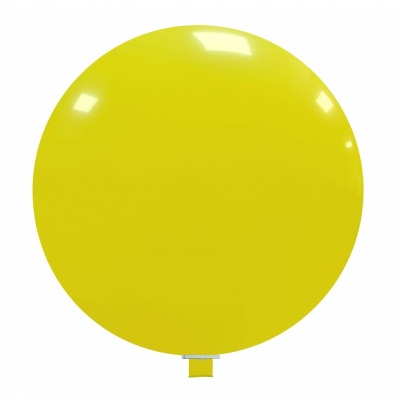palloncino gigante 85 cm giallo