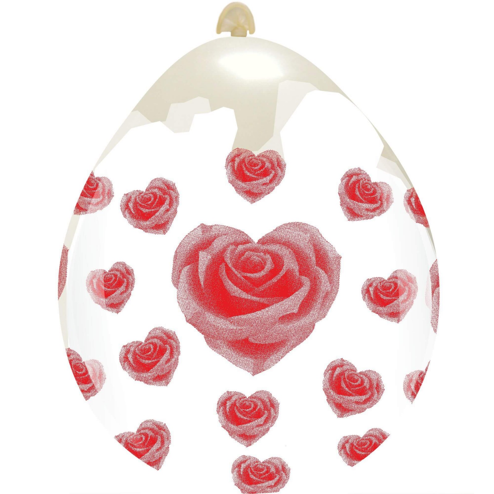 Pallone 18 pollici (45cm) Rose grandi