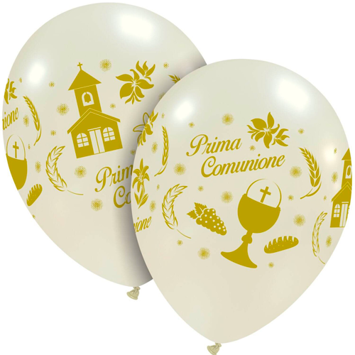 AhfuLife – 32 Palloncini Per Pasqua, 12 Pollici, Lattice Con Stampe Di Coniglietti E Uova, Assortiti In Giallo, Verde, Rosa E Blu