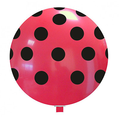 newballoonstore-pois-rosso-nero