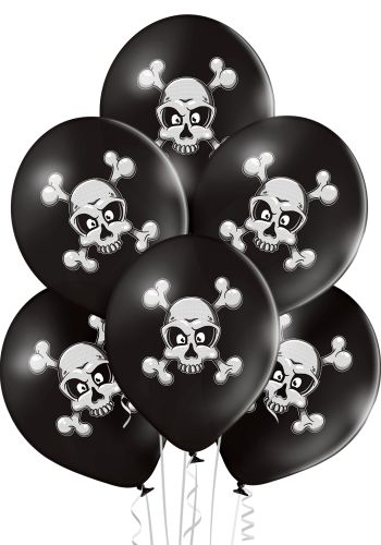 Palloncini Lattice COCO dei Morti Dia de los Muertos Teschio Messico 10pz - Palloni e palloncini