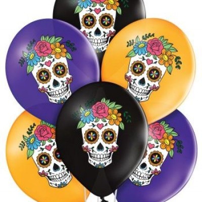palloncini-teschio-colorato-newballoonstore