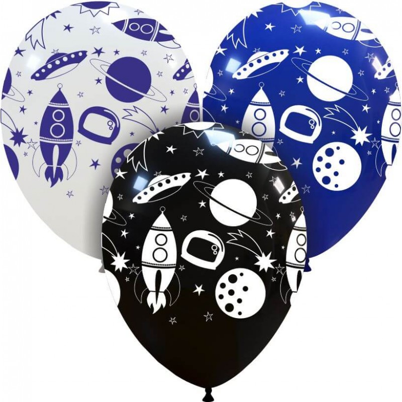 Astronauta Compleanno Palloncini Set 6 Anni, XXL Astronauta Razzo Palloncini, per Bambini Tema Spaziale Feste Compleanno Decorazioni, Happy Birthday Banner (Decoración Cumpleaños Spaziale 6 Anni