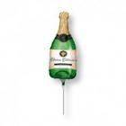 Pallone in mylar mini shape "Mini Champagne""