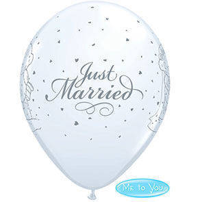 Palloncini 12" Just Married