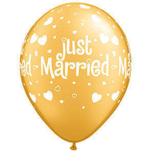 Palloncini 12" Just Married