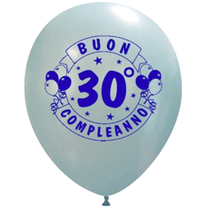 Palloncini 30° Compleanno