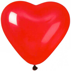 Pallone cuore gigante diametro 150 cm