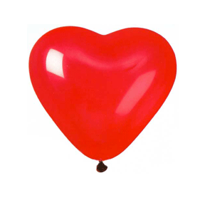 Pallone cuore gigante diametro 65 cm